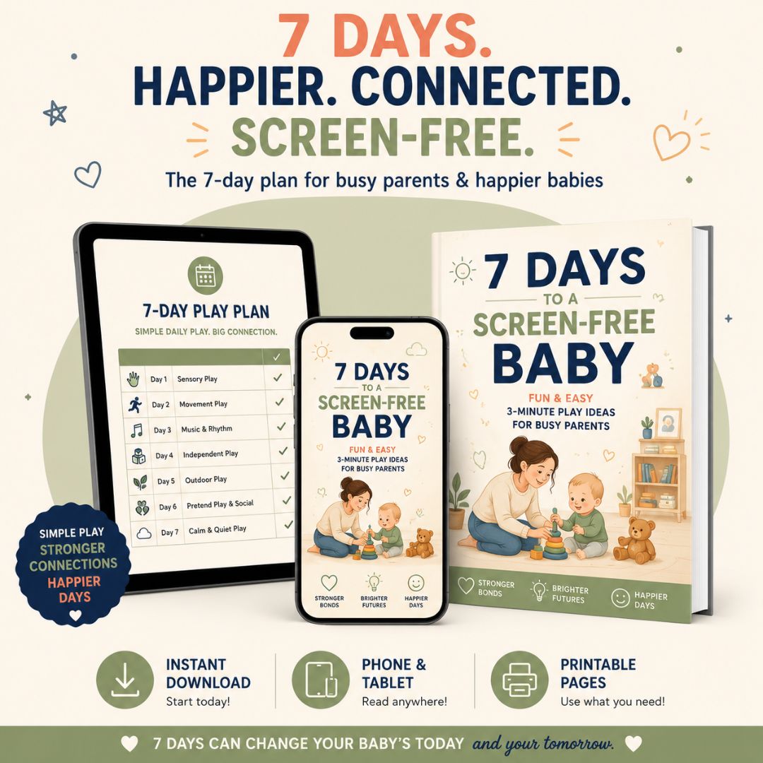 7 Days to a Screen-Free Baby - 60 Page Ebook