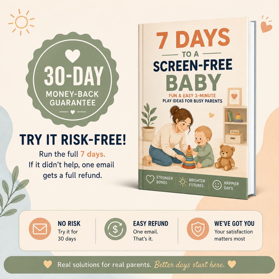 7 Days to a Screen-Free Baby - 60 Page Ebook